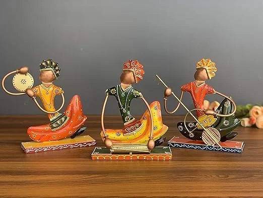 Rhythms of Nagpur: Musician Figurine Trio