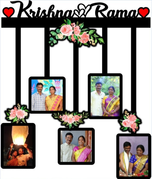 Mini Combo MDF Frame– Personalized Wall Hanging Gift