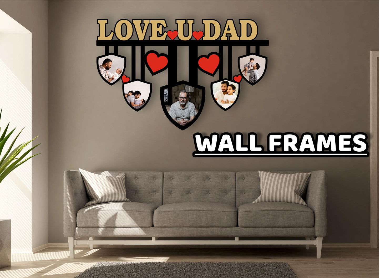 Father's Day Special Wall Hanging Frame | 12x18 Inches | Perfect Gift for Dad | Free Shipping All Over India