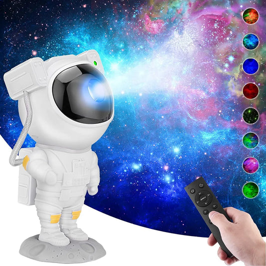 Galactic Starry Night Projector – Astronaut Light & Galaxy Magic