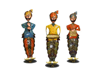 Divine Elegance Metal Wall Art for Home & Office | Ready-to-Hang Religious Wall Decor by SHRIJI INTERIORS