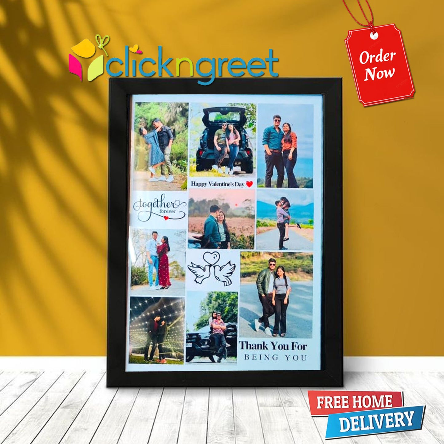 Personalized Frame –Valentine, Anniversary