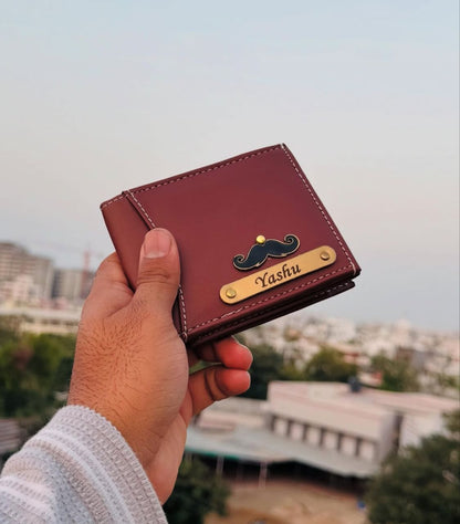 Personalized Supreme Leather Wallet for Men & Women Custom Engraved Gift