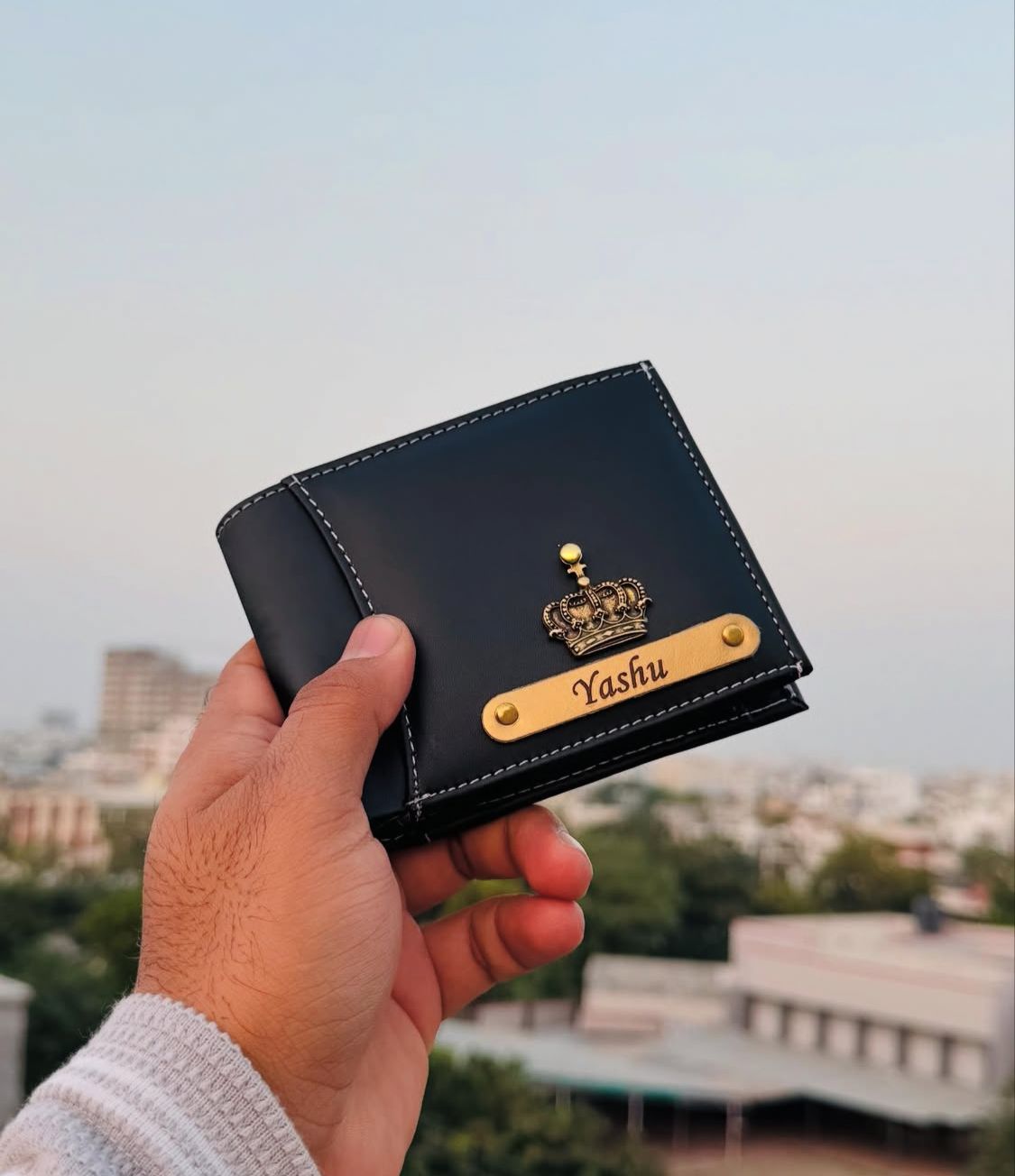 Personalized Supreme Leather Wallet for Men & Women Custom Engraved Gift
