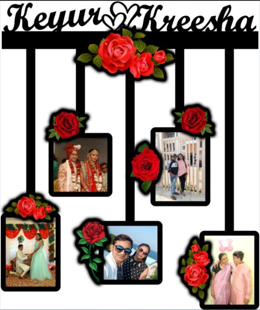 Mini Combo MDF Frame– Personalized Wall Hanging Gift