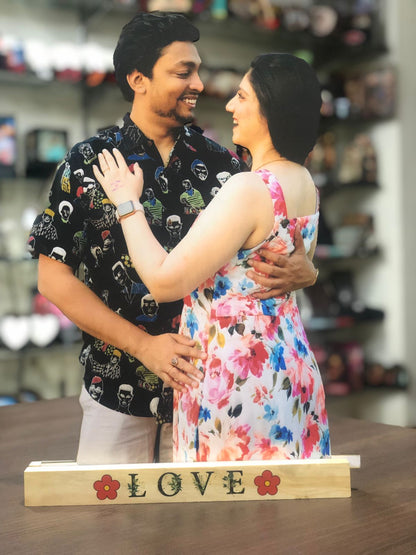Premium Quality Wooden Cutout with Base – Perfect for Home Decor, Events & Gifting