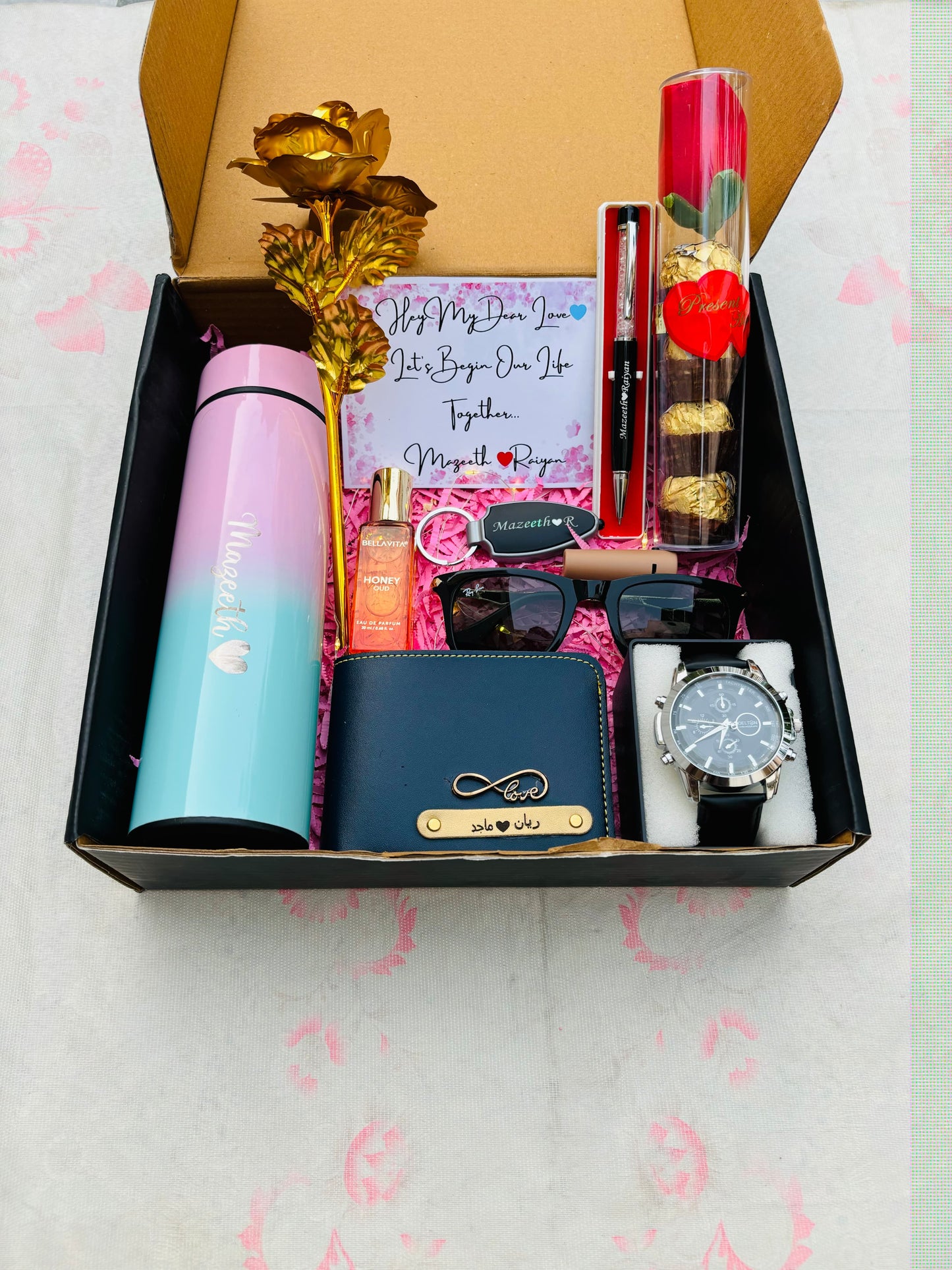 🎁 HAMPER FOR MEN – HAMPER  | Customized Gift Hamper for Him |  11 Premium Items | May Special Offer 🎉
