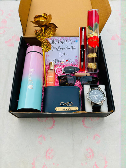 🎁 HAMPER FOR MEN – HAMPER  | Customized Gift Hamper for Him |  11 Premium Items | May Special Offer 🎉