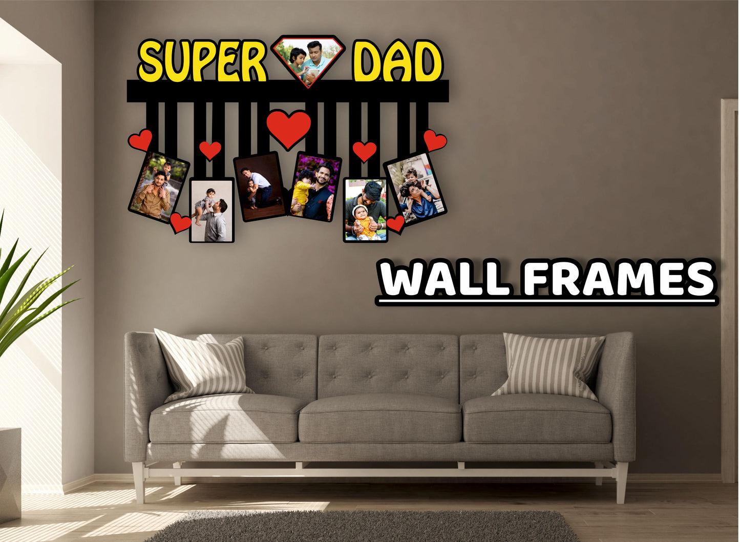 Father's Day Special Wall Hanging Frame | 12x18 Inches | Perfect Gift for Dad | Free Shipping All Over India