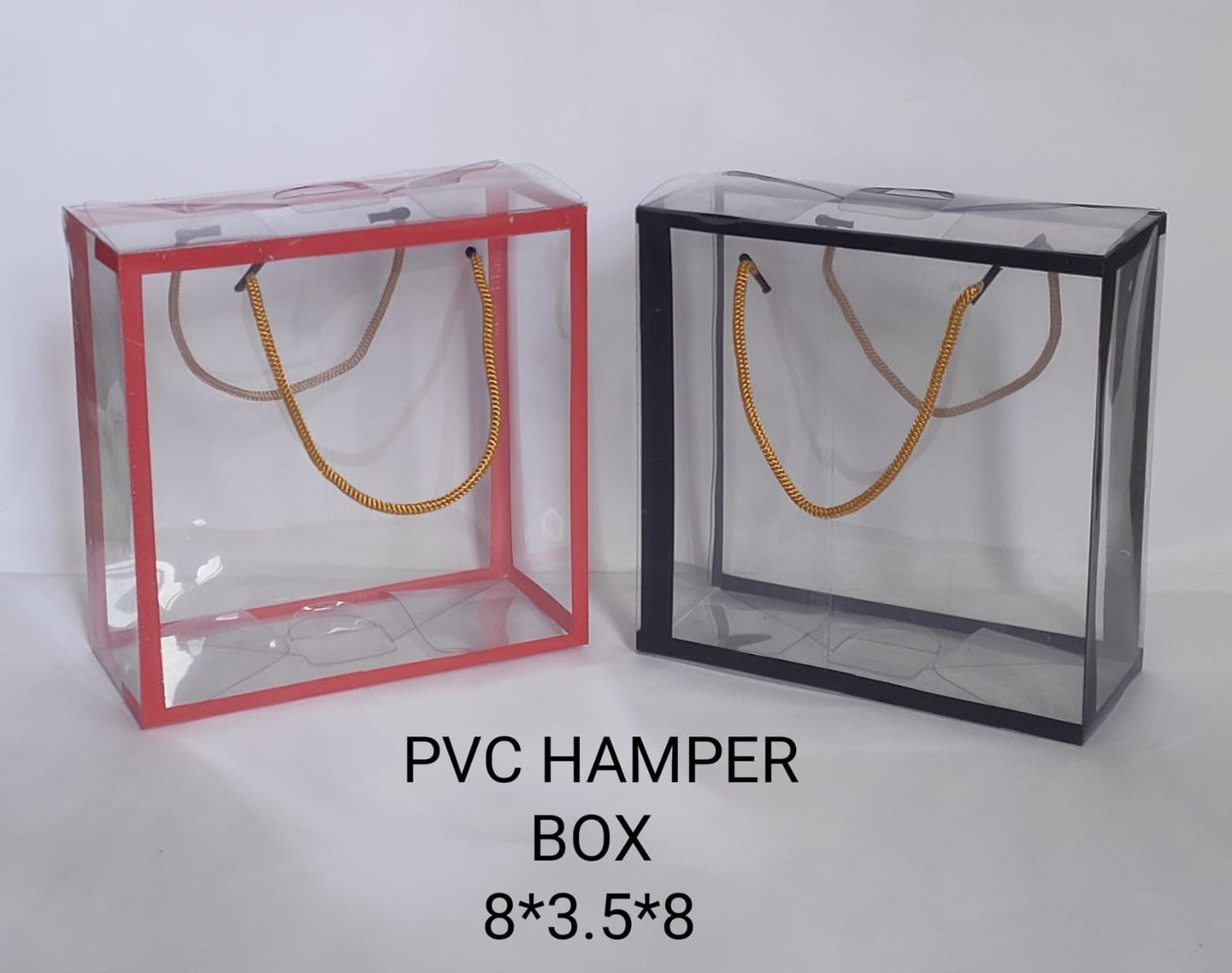 Premium PVC Hamper Box – Transparent Gift Box for Festivals, Weddings, Baby Showers & Corporate Gifting