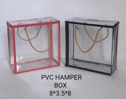 Premium PVC Hamper Box – Transparent Gift Box for Festivals, Weddings, Baby Showers & Corporate Gifting