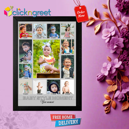 Baby Birth details collection Frame