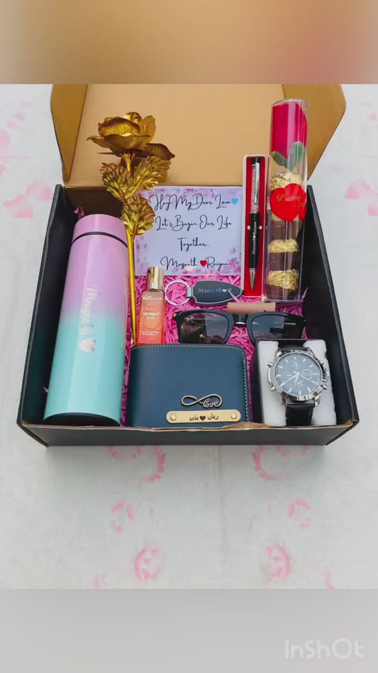 🎁 HAMPER FOR MEN – HAMPER | Customized Gift Hamper for Him | 11 Premium Items | May Special Offer 🎉