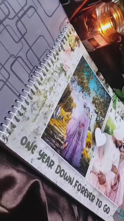 💖 Personalised Spiral Album | Custom A4 Size Memory Book | Choose Any Theme