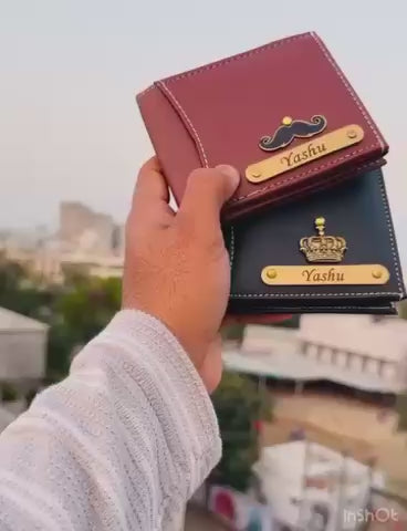 Personalized Supreme Leather Wallet for Men & Women Custom Engraved Gift
