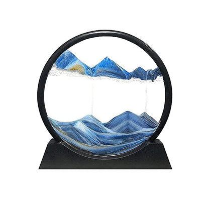 3D Moving Sand Art – Mesmerizing Liquid Motion Sandscape